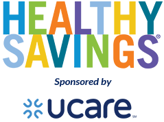 Healthy Savings Sponsored by UCare Email Logo