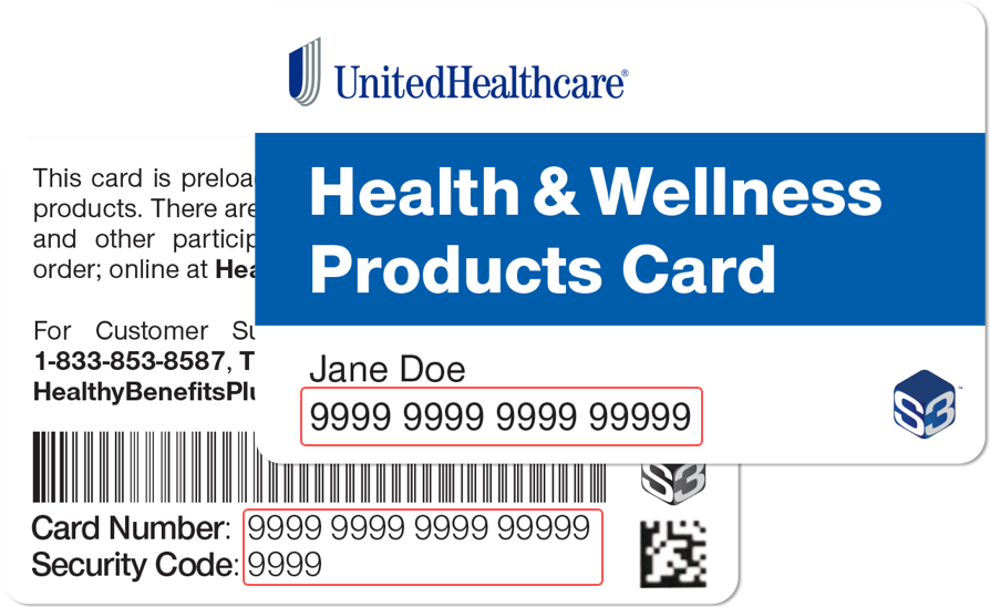 Healthy Benefits Plus UnitedHealthcare HWP Card
